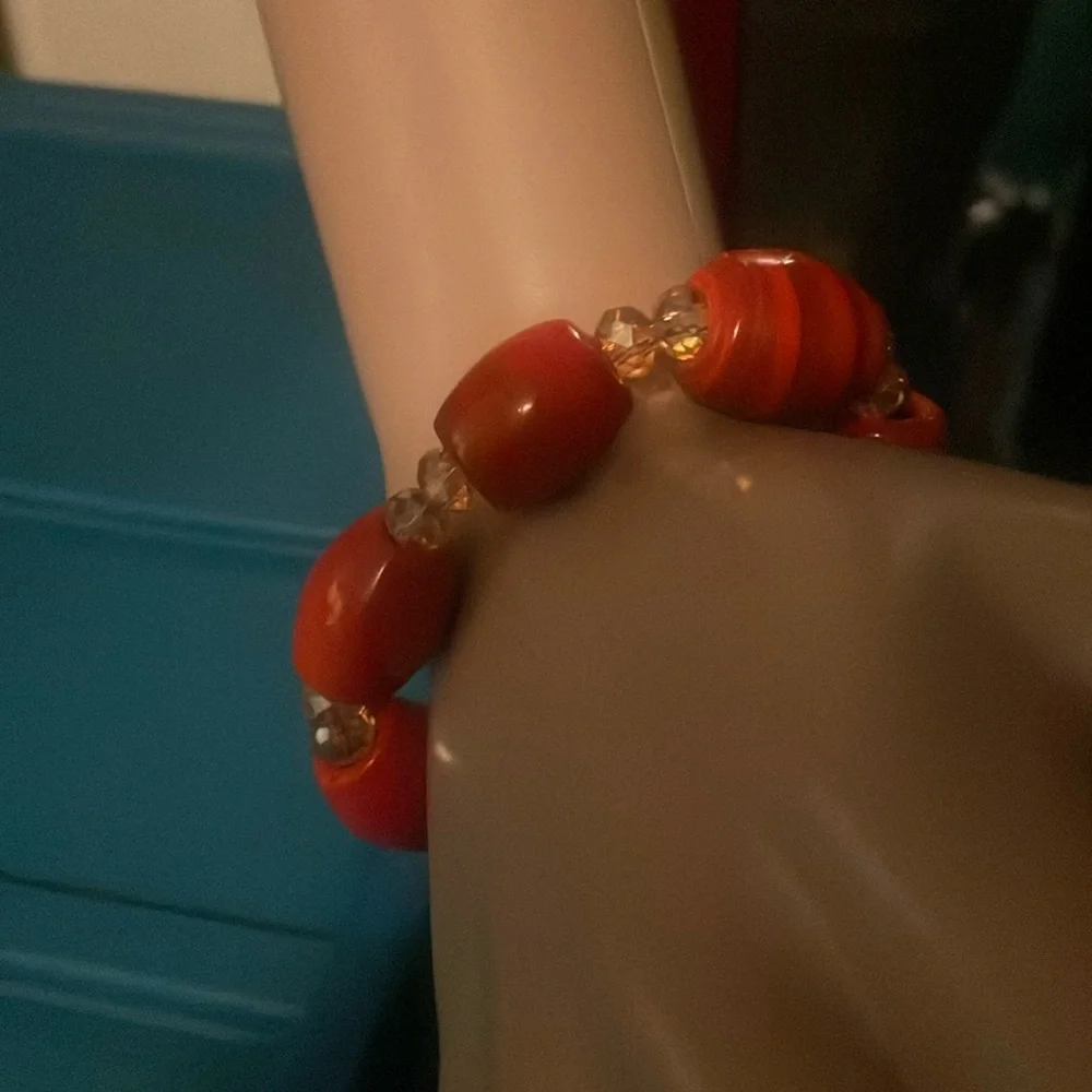 Coral Beads Bracelet